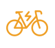 E-bikes en fietsen