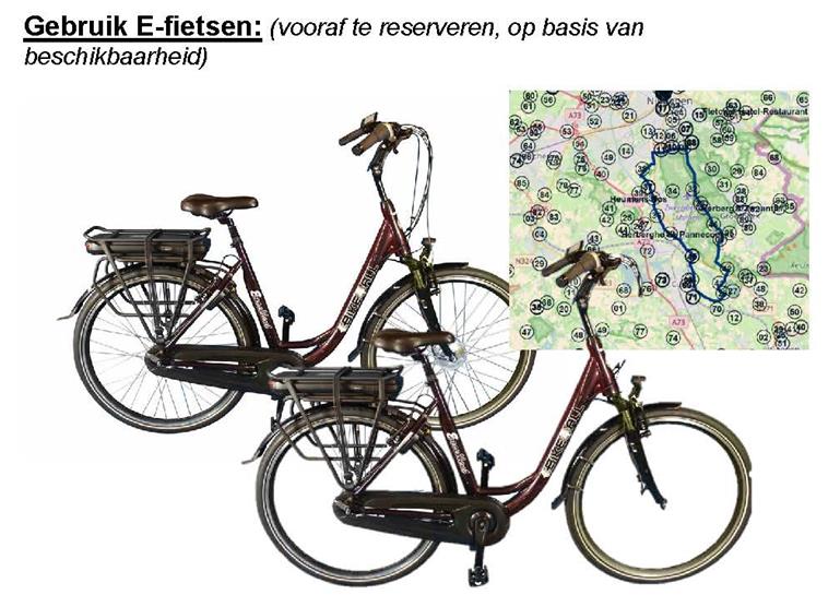 E-bikes en fietsen