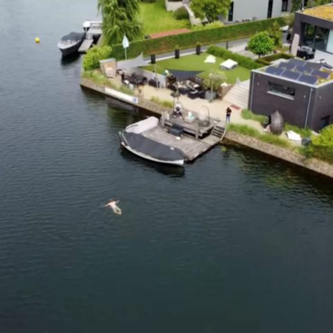 210808 zwemmen in openwater bij de steiger