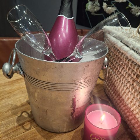 Bij aankomst prosecco op de kamer